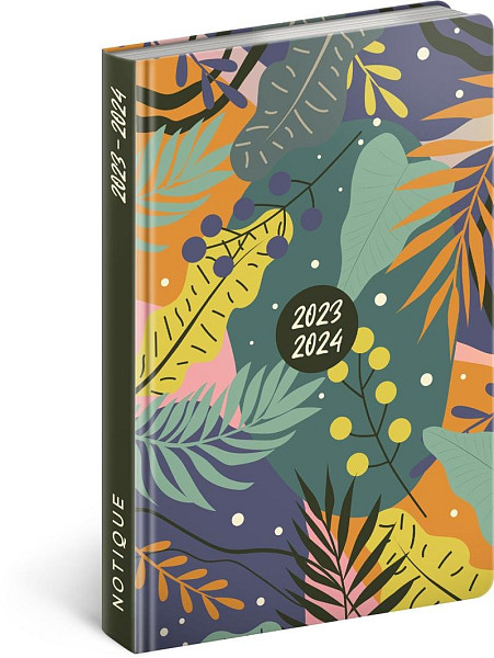 18měsíční diář Petito – Rostliny 2023/2024, 11 × 17 cm
