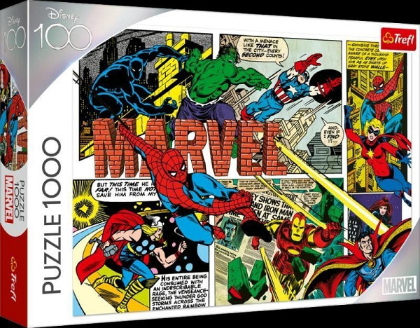 Puzzle Disney 100 let Neporazitelní Avengers