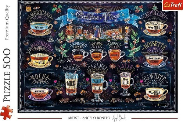 Puzzle Čas na kávu