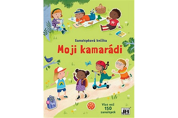 Samolepková knížka Moji kamarádi