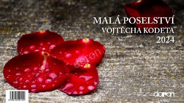 Stolní kalendář Malá poselství Vojtěcha Kodeta 2024