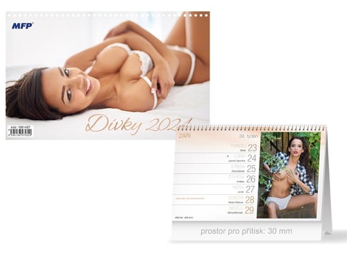 Dívky 2024 - stolní kalendář