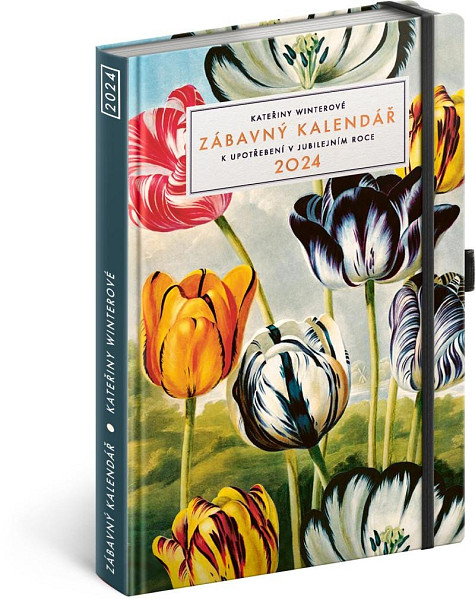 Zábavný kalendář Kateřiny Winterové 2024, 13 × 21 cm