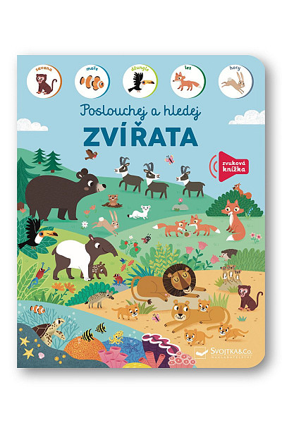 Zvířata - Poslouchej a hledej