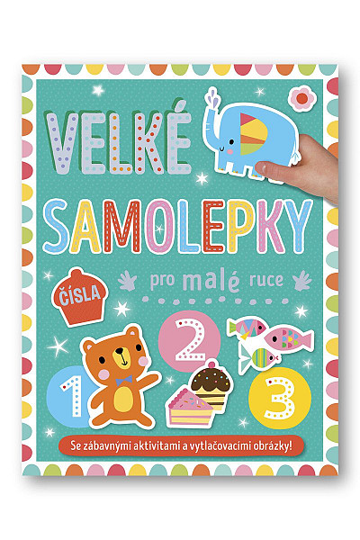 Velké samolepky pro malé ruce Čísla