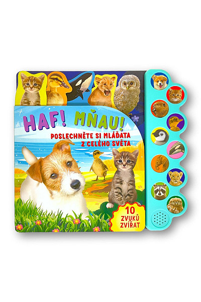 Haf! Mňau! Poslechněte si mláďata z celého světa