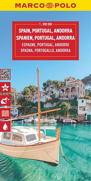 Španělsko, Portugalsko 1:800 000