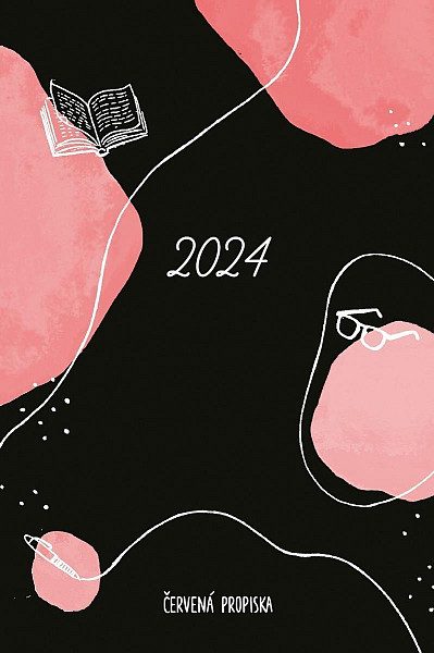 Diář Červená propiska 2024