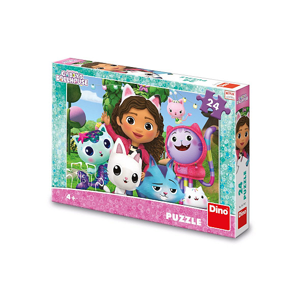 Puzzle 24 Gábi na zahradě