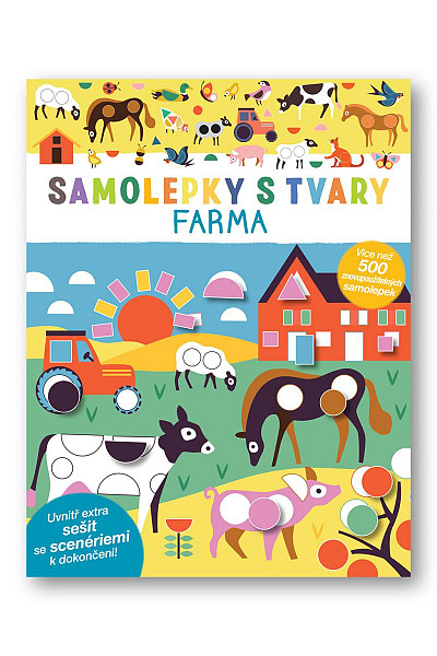 Samolepky s tvary Farma