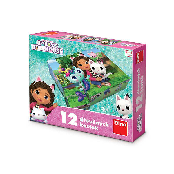 Dřevěné kostky Gábi