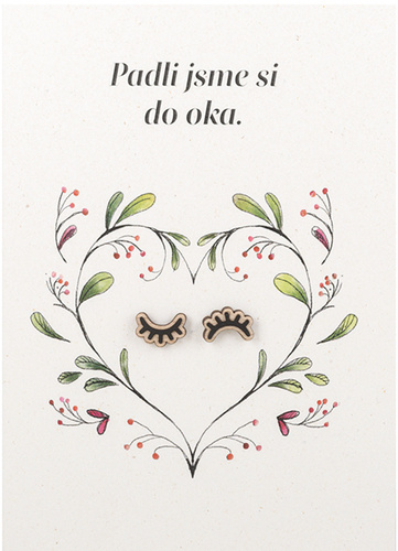 Přání Padli jsme si do oka a náušnice