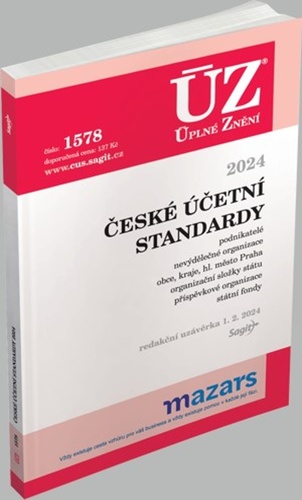 ÚZ 1578 České účetní standardy