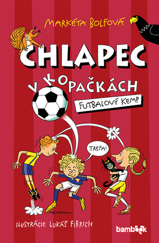 Chlapec v kopačkách