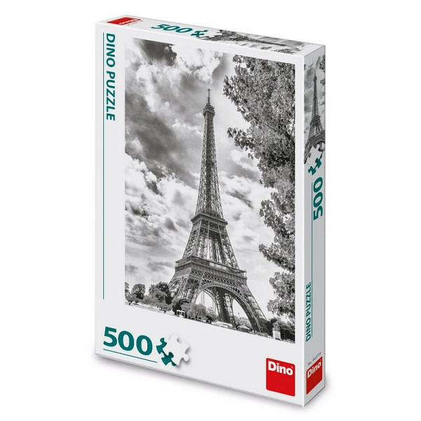 Puzzle 500 Černobílá Eiffelova věž