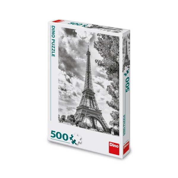 Puzzle 500 Černobílá Eiffelova věž
