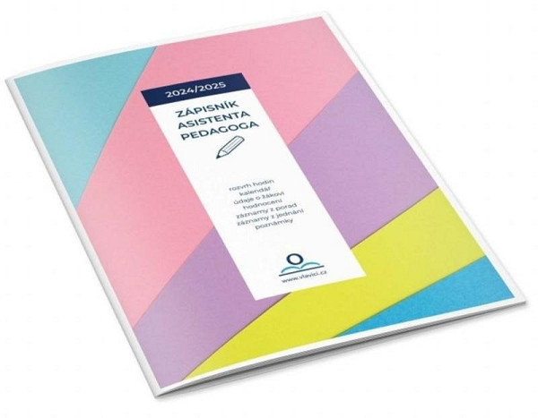 Zápisník asistenta pedagoga A4 2024/2025