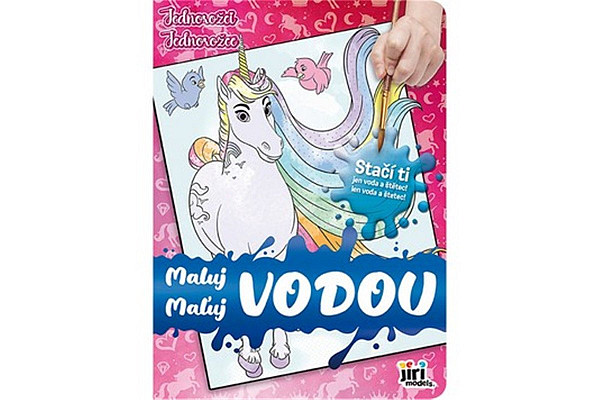Maluj vodou Jednorožci