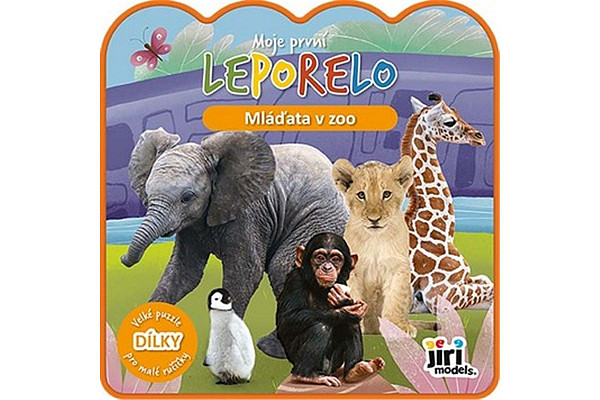 Moje první leporelo Mláďata v Zoo