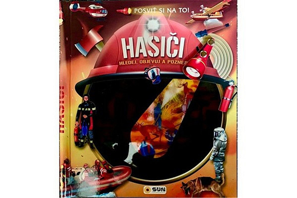 Posviť si na to Hasiči - Knížka s baterkou