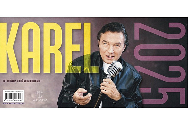 Kalendář 2025 Karel, stolní