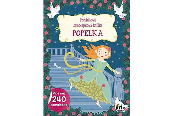 Pohádková samolepková knížka Popelka