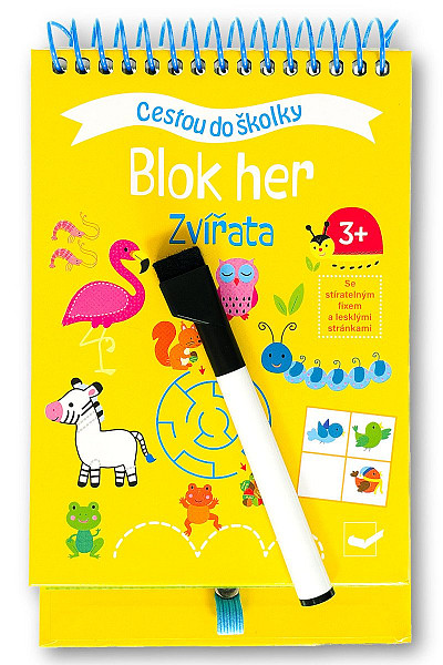 Cestou do školky Blok her Zvířata 3+