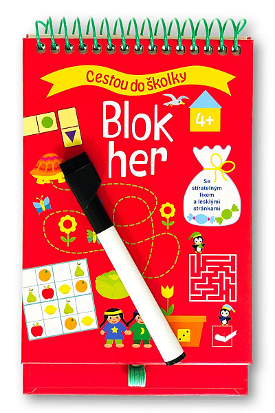 Cestou do školky Blok her 4+