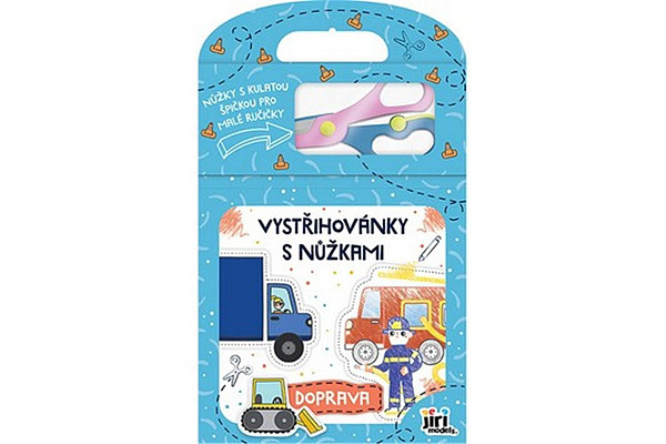 Vystřihovánky s nůžkami Doprava