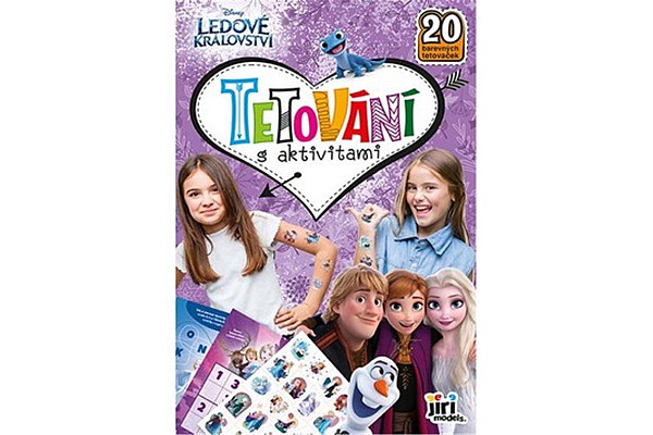 Tetování s aktivitami Ledové království