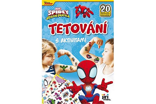 Tetování s aktivitami Spidey