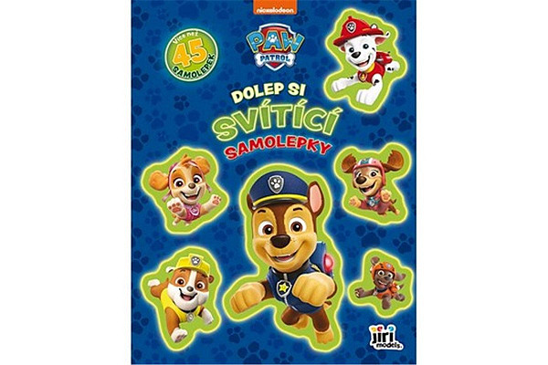 Dolep si svítící samolepky Tlapková patrola