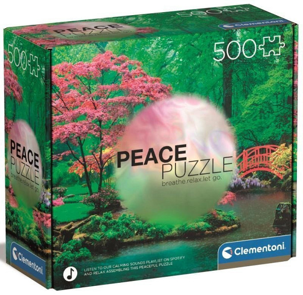 Puzzle Peace: Konejšivé kapky deště 500 dílků