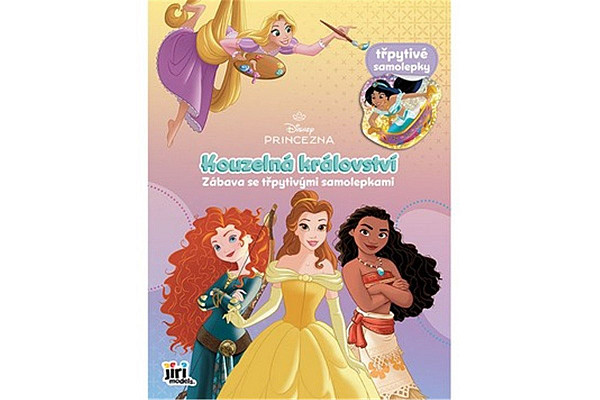 Zábava se třpytivými samolepkami Disney Princezny