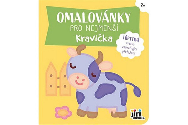 Omalovánky pro nejmenší Kravička