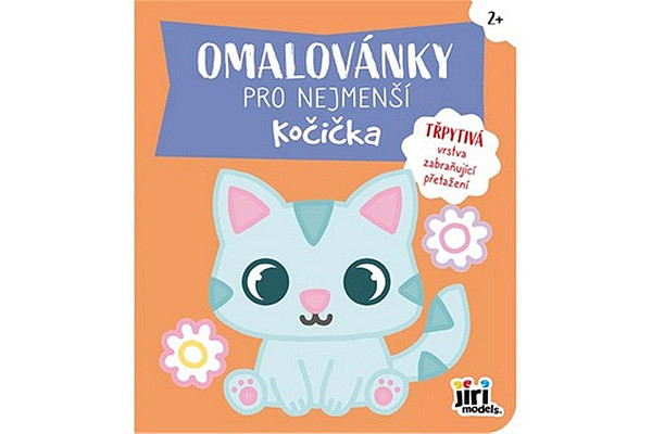 Omalovánky pro nejmenší Kočička