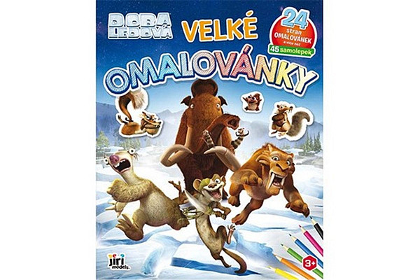 Velké omalovánky Doba ledová