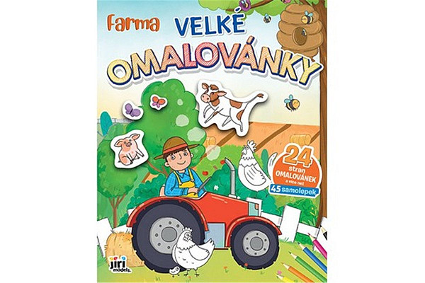 Velké omalovánky Farma