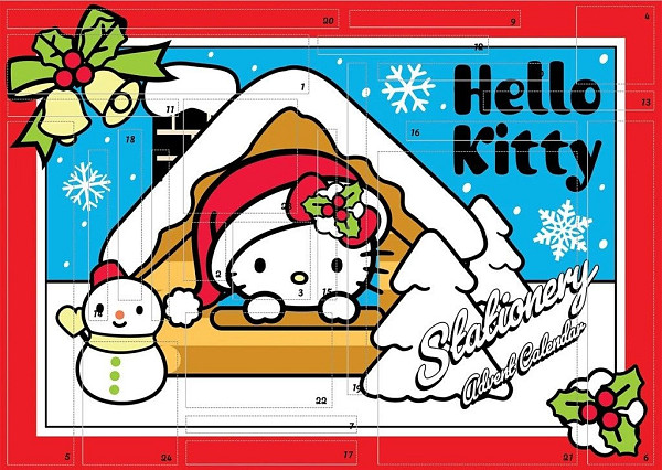 Adventní kalendář Hello Kitty