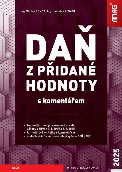 Daň z přidané hodnoty 2025 s komentářem
