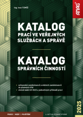 Katalog prací ve veřejných službách a správě / Katalog správních činností 2025
