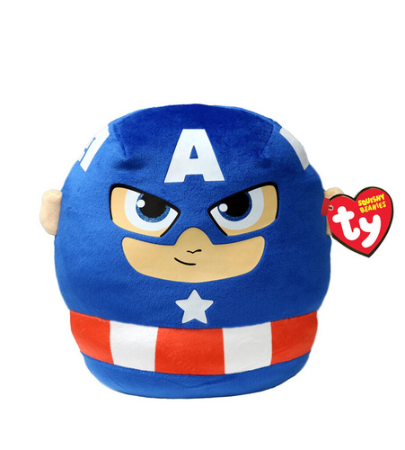 Squishy Beanies Marvel - CAPTAIN AMERICA 22 cm