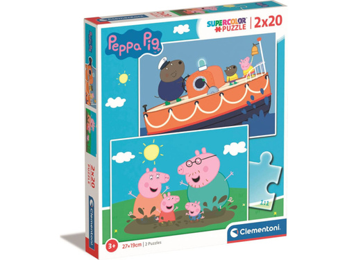 Puzzle 2x20 Peppa Pig