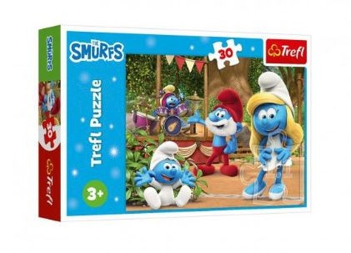 Puzzle Šmoulové a Šmoulinka