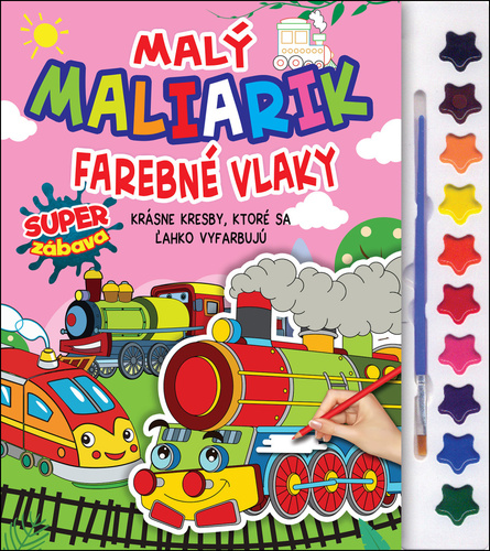 Malý maliarik Vlaky