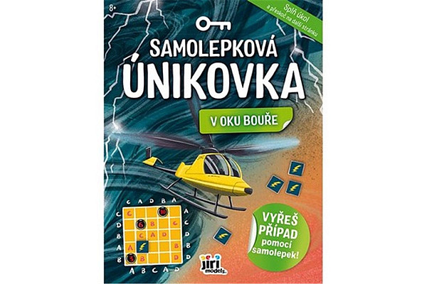 Samolepková únikovka V oku bouře