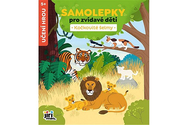 Samolepky pro zvídavé děti Kočkovité šelmy