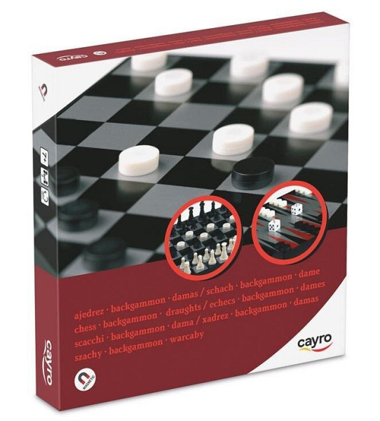 Šachy, Dáma a Vrhcáby magnetické