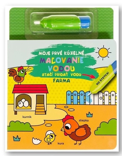 Moje prvé kúzelné maľovanie vodou Farma