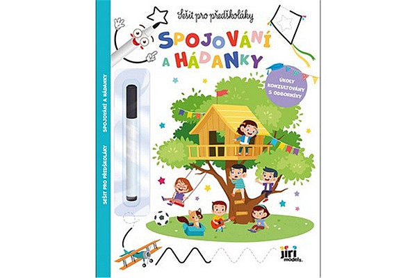 Sešit pro předškoláky Spojování a hádanky